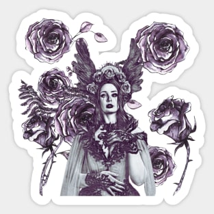 goth mommy Sticker